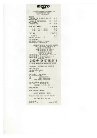 PDF Receipt