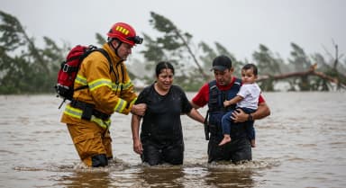 Imagen de noticia generada por IA