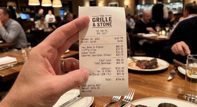 Expense report fraud example