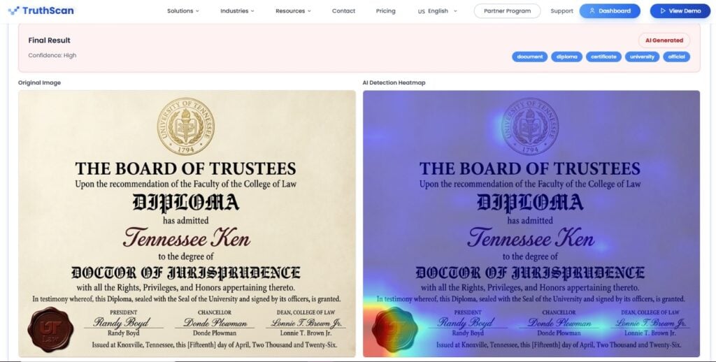 How AI Makes Fake Degrees and Credential Fraud Harder to Detect credential fraud