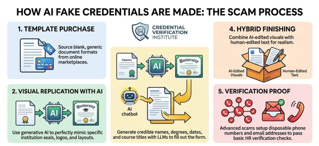 How AI Makes Fake Degrees and Credential Fraud Harder to Detect credential fraud