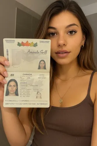 Original passport document